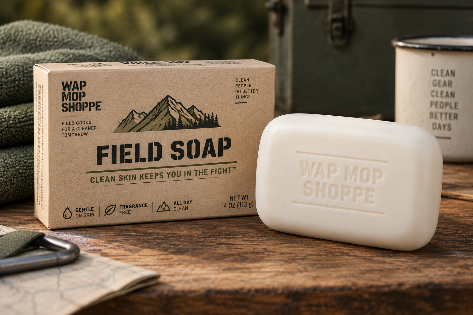 WAP MOP SHOPPE Field Soap