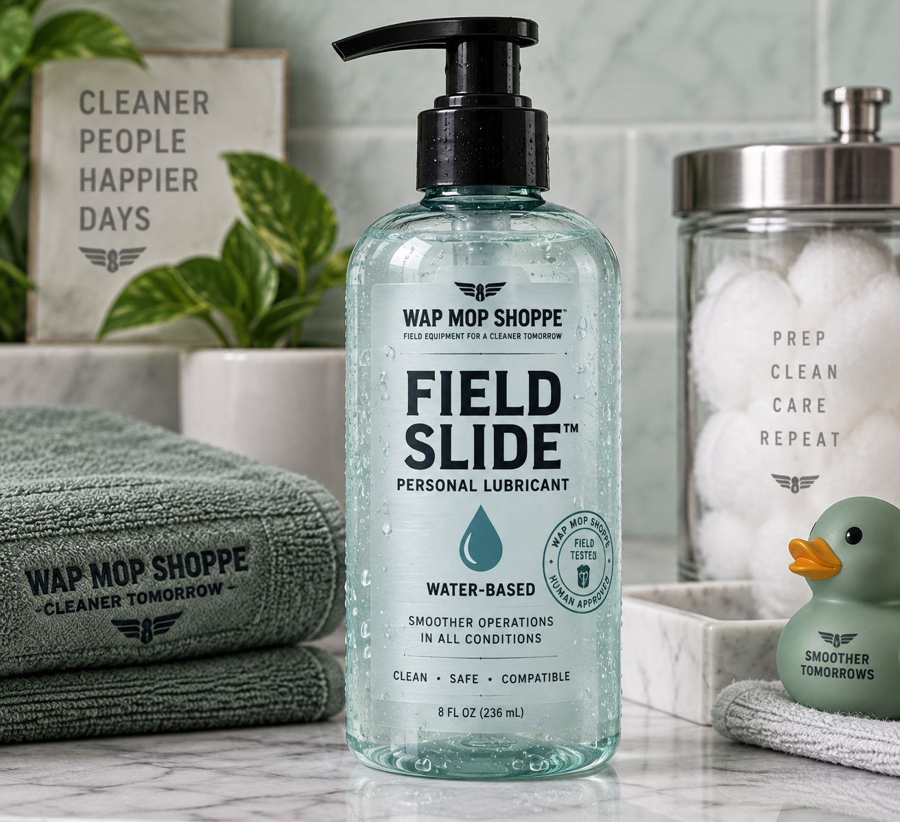 WAP MOP SHOPPE water-based personal lubricant