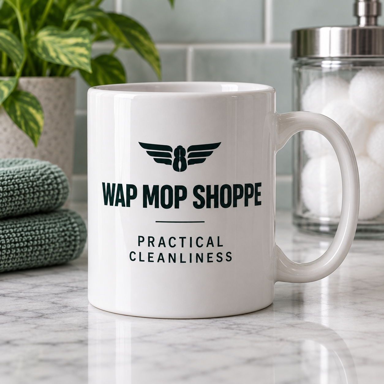 WAP MOP SHOPPE Practical Cleanliness Mug